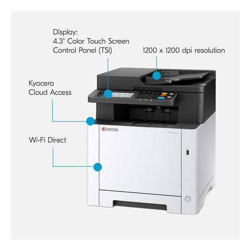 Impresora Laser Multifuncional Color Ma2600cwfx Wifi 27ppm Blanco