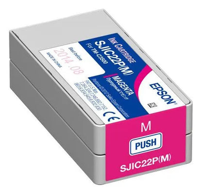 Cartucho Epson C33s020582, Magenta, Inyección De Tinta Epson