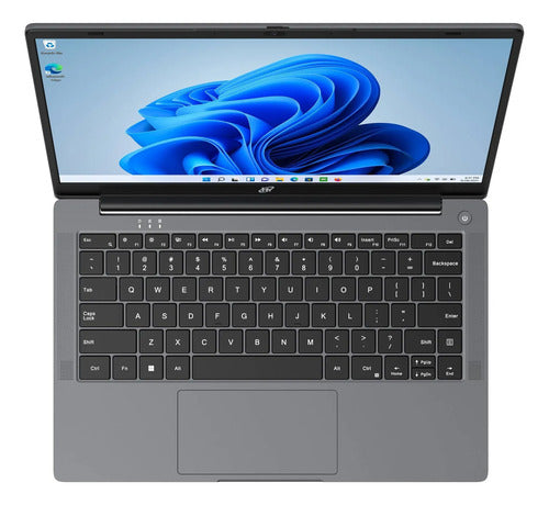 Laptop Hyundai Hybook 14cc4s02, 14.1  Hd Celeron N4020, 8gb Gris