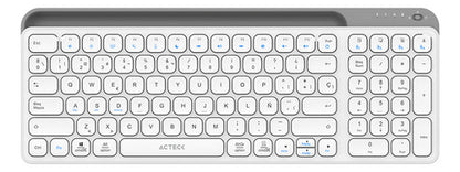 Teclado Acteck Inspire Trek Ti747, Rf Blanco, Español Blanco Español Latinoamérica
