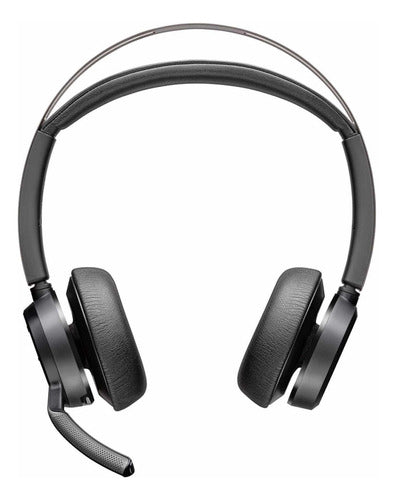 Poly Audífonos Voyager Focus 2, Inalámbrico, Bluetooth, Usb Negro