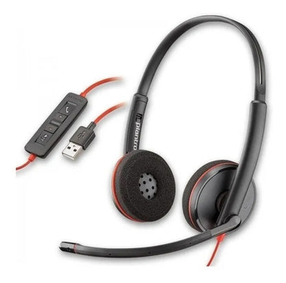 Poly Audífonos Blackwire 3220, Alámbrico, Usb-a/usb-c