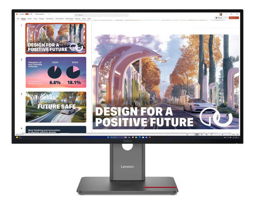 Monitor Lenovo Thinkvision P27qd-40 Led 27  2560x1440, 120hz Negro