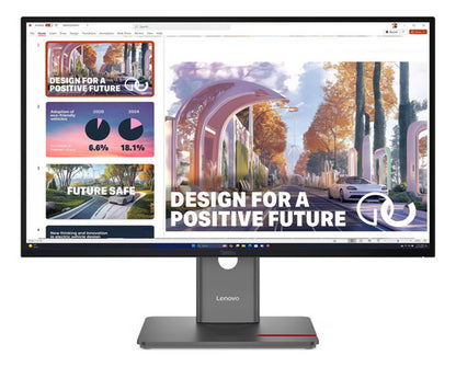 Monitor Lenovo Thinkvision P27qd-40 Led 27  2560x1440, 120hz Negro