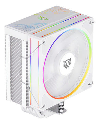 Disipador Cpu Balam Rush Heliux Pro Hex60, 120mm Blanco