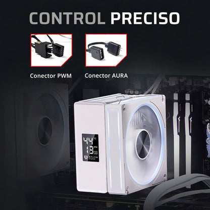 Disipador Cpu Balam Rush Heliux Pro Hex55 120mm 2000rpm