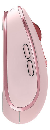 Mouse Acteck Optimize Trip Pro Mi580 Inalámbrico Óptico Rosa Rosa