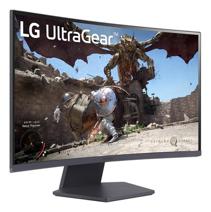 Monitor Gamer Curvo Lg 27gs60qc-b Lcd 27  2560x1440 180hz