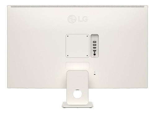 Monitor Lg Full Hd Ips 31.5, Smart Web Os 32sr50f-w, Blanco
