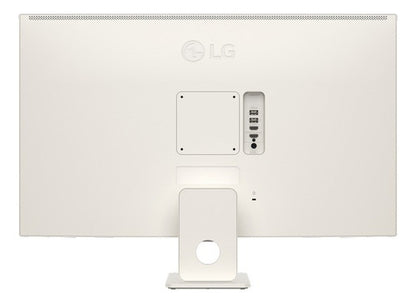 Monitor Lg Full Hd Ips 31.5, Smart Web Os 32sr50f-w, Blanco