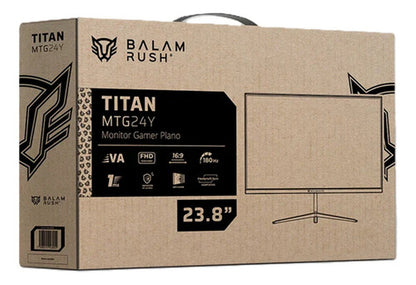 Monitor Gamer Balam Rush Titan Mtg24y 23.8 Full Hd 180hz Negro