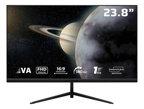Monitor Gamer Balam Rush Titan Mtg24y 23.8 Full Hd 180hz Negro