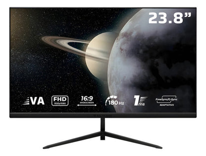 Monitor Gamer Balam Rush Titan Mtg24y 23.8 Full Hd 180hz Negro