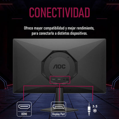 Monitor Gamer Aoc 27g50f Lcd 27 , 1920x1080 Full Hd 144hz Negro