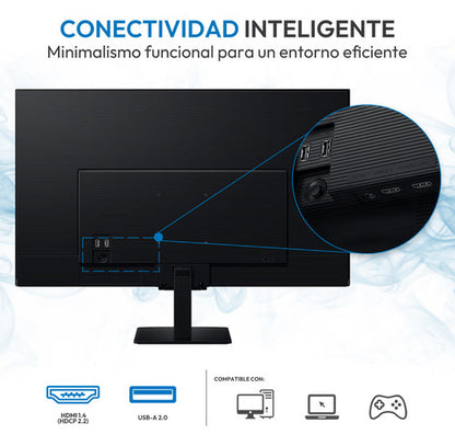 Monitor Samsung M50f Lcd 32 , 1920x1080 Full Hd, 60hz, Hdmi Negro
