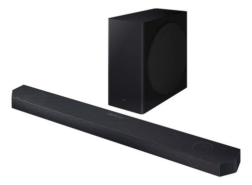Barra De Sonido Inalambrica Q Hw-qs730d 3.1.2ch Wifi Bt Neg Negro