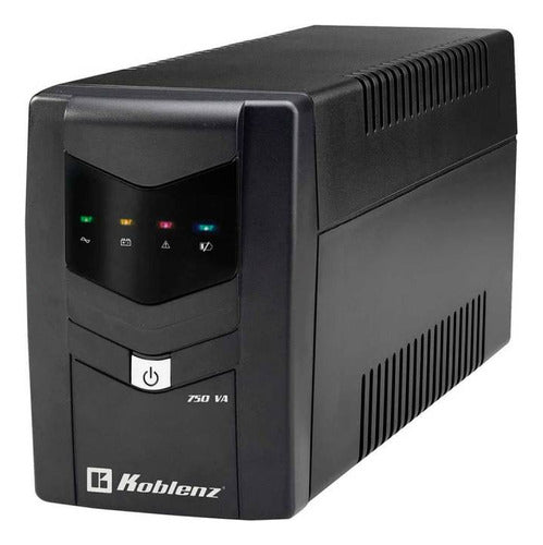 No Break Koblenz 7516 Usb/r 750va 450w 6 Contactos 75m Negro Negro