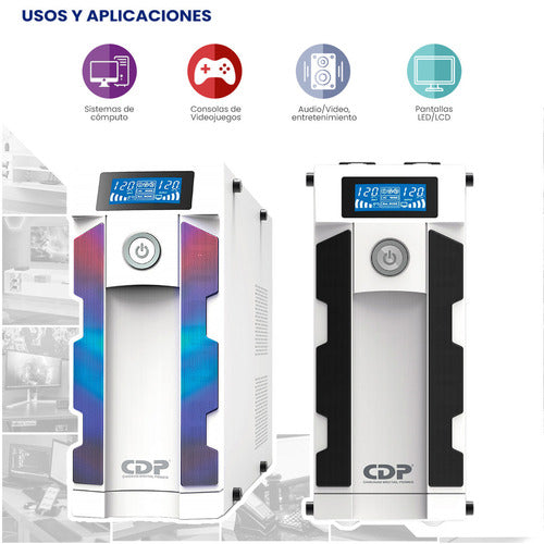 No Break Inteligente Gamer Cdp Gsmart1516 Ups 1500va/900w 16