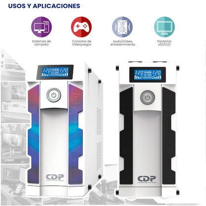 No Break Inteligente Gamer Cdp Gsmart1516 Ups 1500va/900w 16