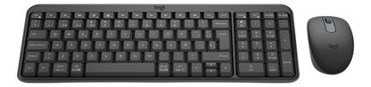 Kit De Teclado Y Mouse Logitech Mk250 Compact, Inalámbrico Negro