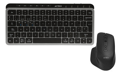 Kit De Teclado Y Mouse Acteck Creator Krea Mk750 Negro, Esp Negro