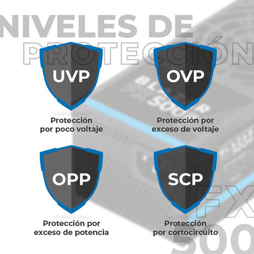 Fuente De Poder Acteck Fx500 Tfx, 24-pin Atx, 80mm, 500w Negro