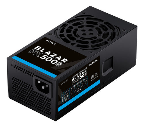 Fuente De Poder Acteck Fx500 Tfx, 24-pin Atx, 80mm, 500w Negro