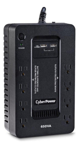No Break Cyberpower Sx650u Línea En Espera, 360w, 650va