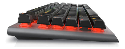 Teclado Mecánico Alienware Aw920k Rgb, Switch Cherry Mx Red Gris Inglés Us