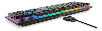 Teclado Mecánico Alienware Aw920k Rgb, Switch Cherry Mx Red Gris Inglés Us