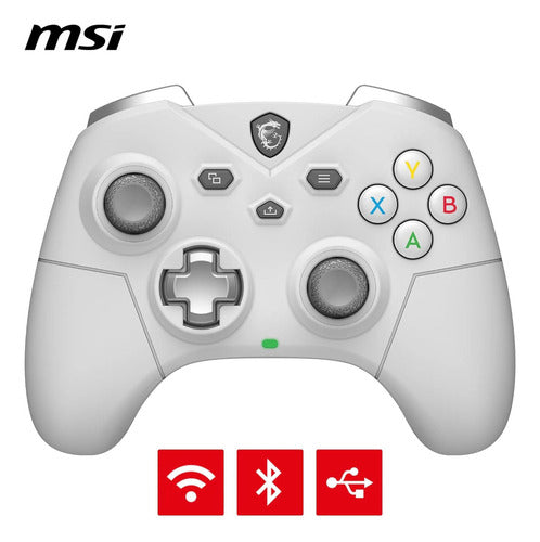 Control Gamepad Msi Force Gc300 Wireless Blanco Bluetooth Blanco