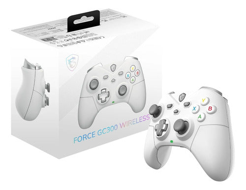 Control Gamepad Msi Force Gc300 Wireless Blanco Bluetooth Blanco