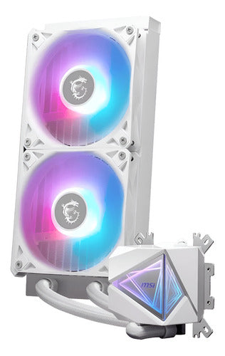 Msi Mag Coreliquid I240 Enfriamiento Líquido 2100rpm, Blanco Blanco