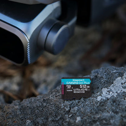 Memoria Flash Kingston Canvas Go! Plus, 512gb Microsd Uhs-i