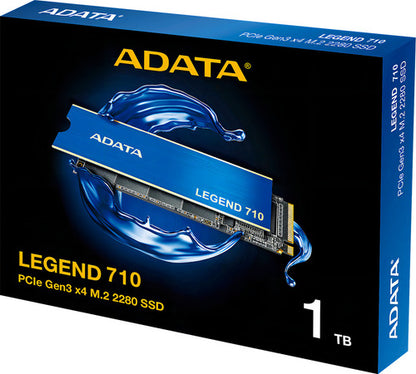 Ssd Adata Aleg-710-1tcs Nvme, 1tb, M.2 2400 Mb/s Lectura Azul