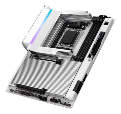 Tarjeta Madre Nzxt N9 X870e, Atx, Socket Am5 192gb Ddr5 Blanco