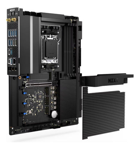 Tarjeta Madre Nzxt N9 X870e, Atx, Socket Am5 128gb Ddr5 Negro
