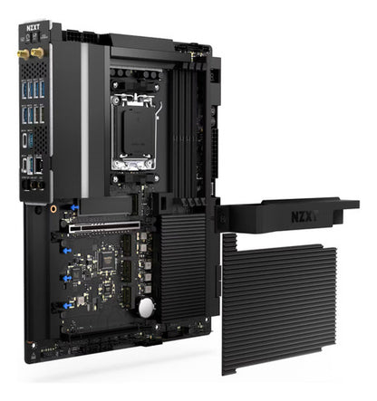 Tarjeta Madre Nzxt N9 X870e, Atx, Socket Am5 128gb Ddr5 Negro