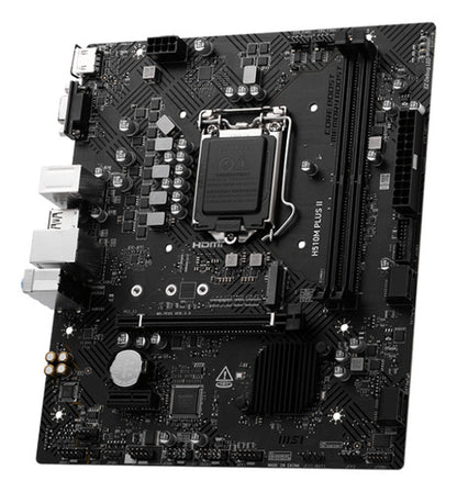 Tarjeta Madre Msi H510m Plus Ii Micro-atx Lga 1200 64gb Ddr4 Negro