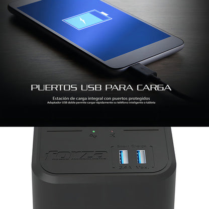 Regulador Forza Power Technologies Fvr-1221usb, 600w, 1.200v