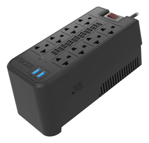 Regulador Forza Power Technologies Fvr-1221usb, 600w, 1.200v