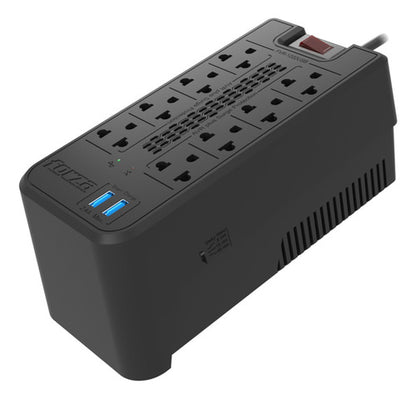Regulador Forza Power Technologies Fvr-1221usb, 600w, 1.200v