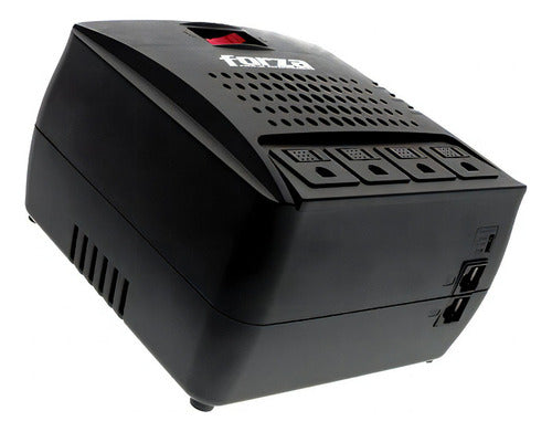 Regulador Forza Power Technologies Fvr-3001m, 900j, 1500w, 4 Negro