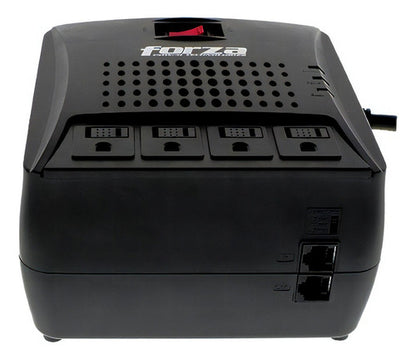 Regulador Forza Power Technologies Fvr-3001m, 900j, 1500w, 4 Negro