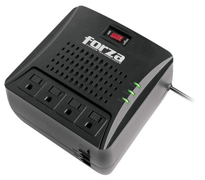 Regulador Forza Power Technologies Fvr-3001m, 900j, 1500w, 4 Negro