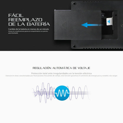 Ups Interact Forza Ht-1000lcd 1000va/500w 12tomas 2usb Coax