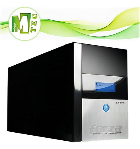 No Break Forza Power Technologies Fx-2200lcd 1.200w, 2.200va Negro