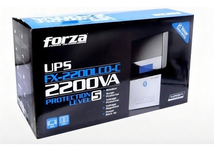 No Break Forza Power Technologies Fx-2200lcd 1.200w, 2.200va Negro