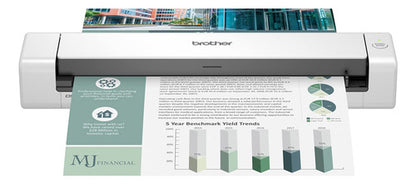 Escáner Portátil Brother Valor Ds740d, Dúplex Blanco