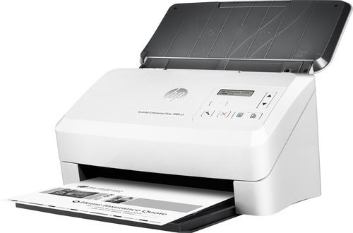 Escáner Hp Scanjet Enterprise Flow 7000 S3 Resolución 600 Dp Blanco
